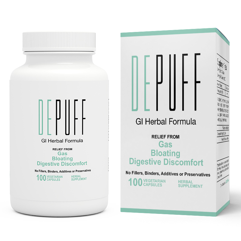 DePuff - 1 Bottle - 100 Vegetarian Capsules